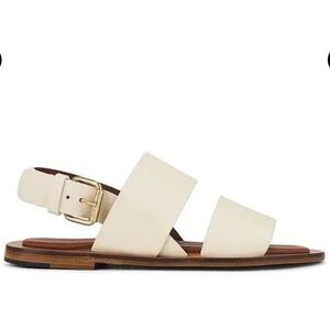 Mansur Gavriel Double Strap Sandals in Jasmine sz 8